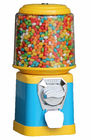 Customized spiral round gumball candy vending  machine 3.6kgs 46cm for mall