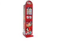 Stamp tattoo vending machine 66cm 16.5kgs red easy move 6 coins for game center