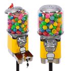 21*21*45CM Stand Up Gumball Machine 3 Types Wheel Long Working Life