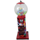 Red 125 Pcs 25'' Capsule Ball Vending Machine For Hypermarket