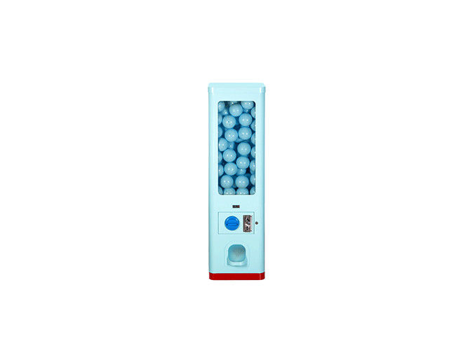 Blue Metal Capsule Toy Vending Machine Large Capacity Multifunctional